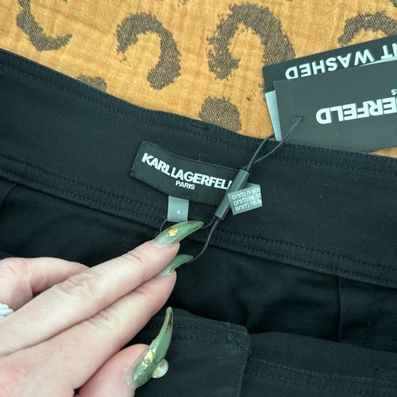 Karl Lagerfeld Black Skirt - Picture 2 of 4